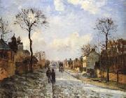 Camille Pissarro The Road to Louveciennes china oil painting reproduction